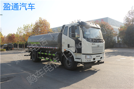 解放J6噴霧灑水車(15噸)